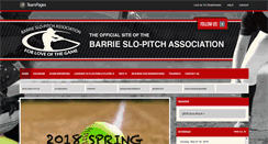 Desktop Screenshot of barrieslopitch.com